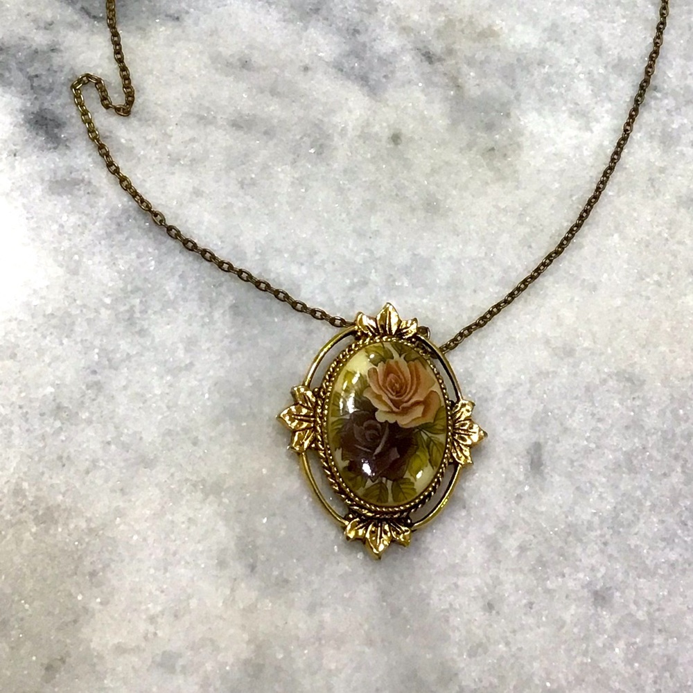 Sarah Coventry Rose Marie Pendant